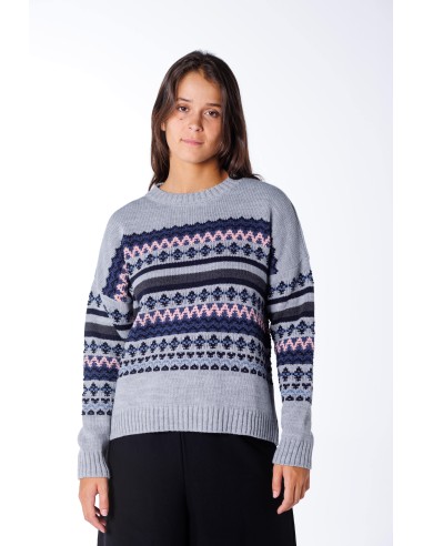 KNITTED FANTASY STRIPED JUMPER