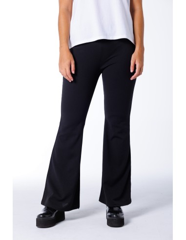 FLARED TROUSERS WITH ELASTIC WAISTBAND