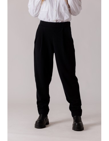 ELASTIC WAISTBAND TROUSERS WITH POCKETS